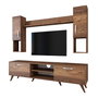 Hanah Home M27 - 284 Mueble de TV Nogal